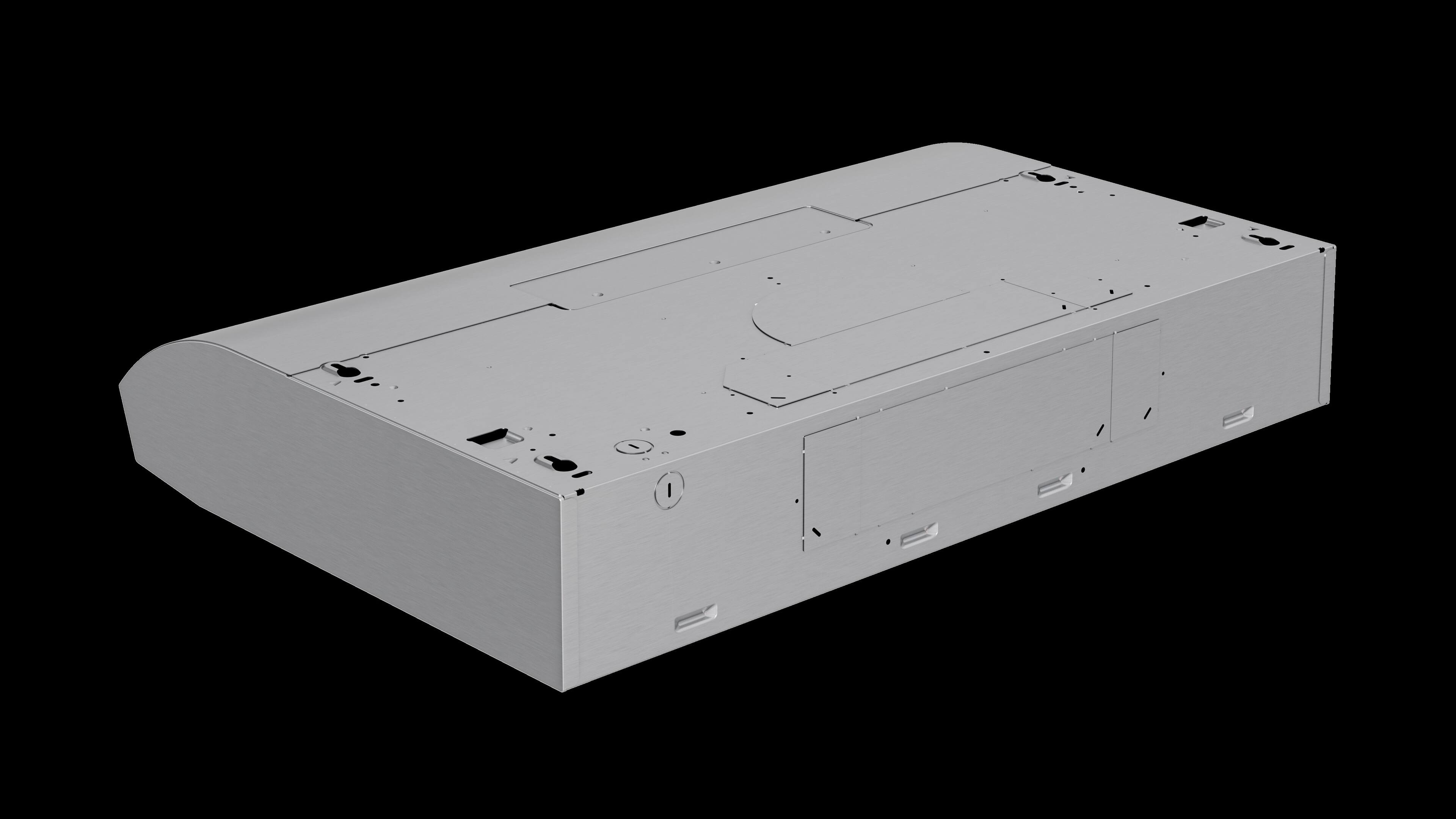 Back. Broan - Alta 30-Inch 490 MAX Blower CFM 1.0 Sones Stainless Steel Range Hood - Stainless Steel.