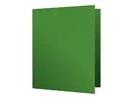 Oxford - 2-Pocket Presentation Folders, 25/Box (OXF 57503) - Green