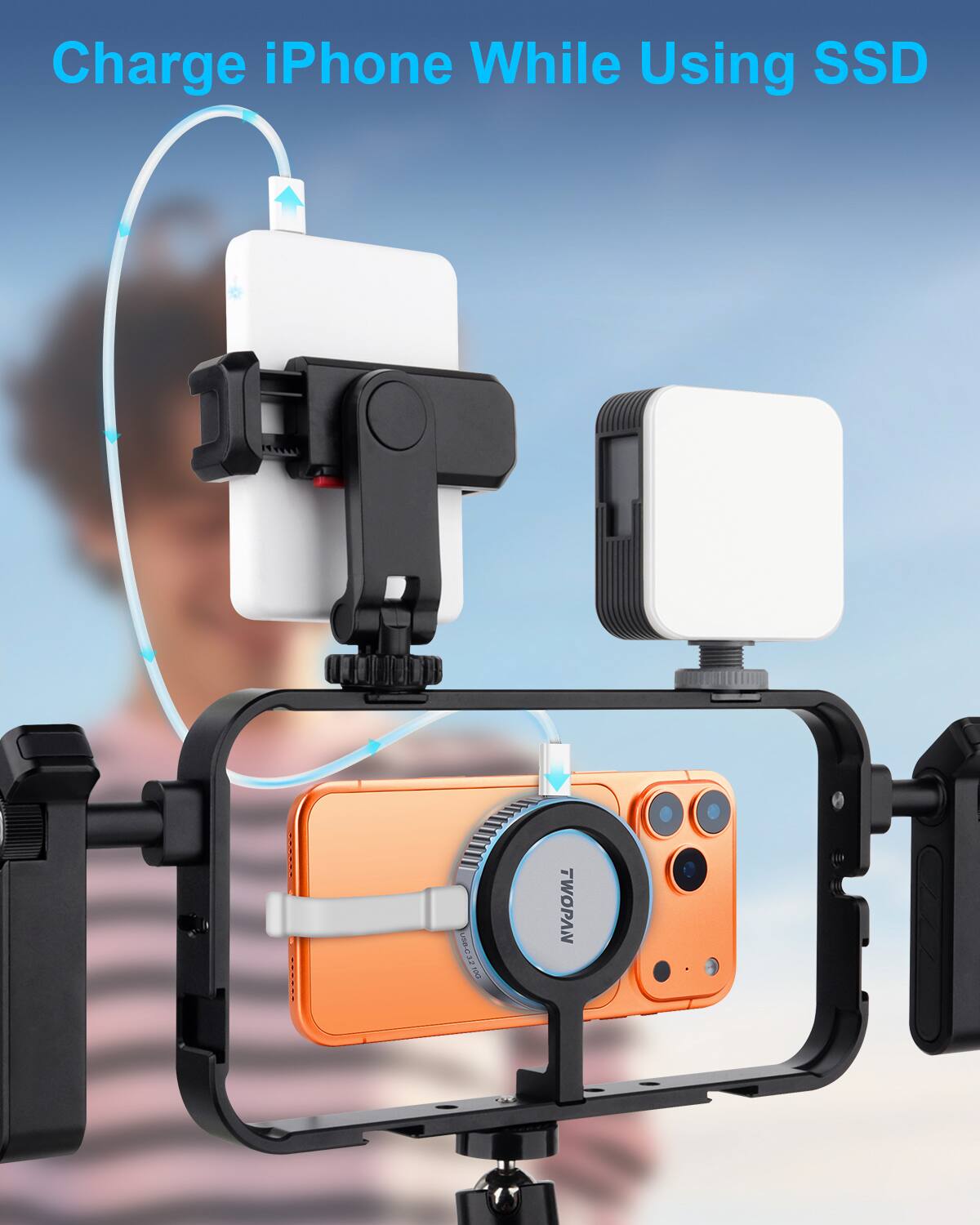 Charge iPhone While Using SSD