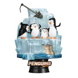 DREAMWORKS - Penguins of Madagascar DS-097 6 Inch D-Stage Statue - Blue