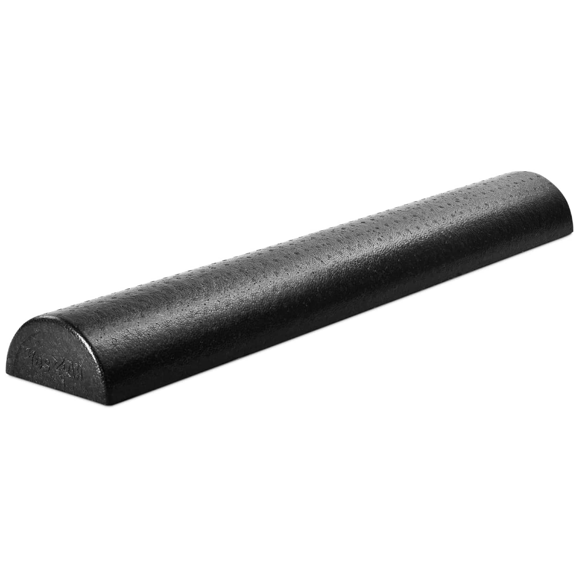Yes4All - High-Density EPP Firm Half Round Foam Roller for Pilates, 36 Inch - Black