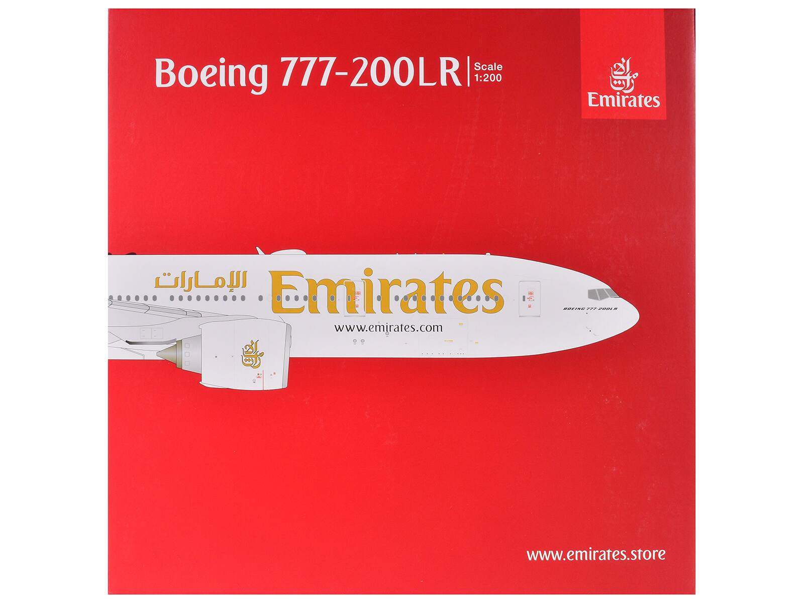 Boeing 777-200LR  
Scale 1:200  

Emirates  
www.emirates.com  

www.emirates.store