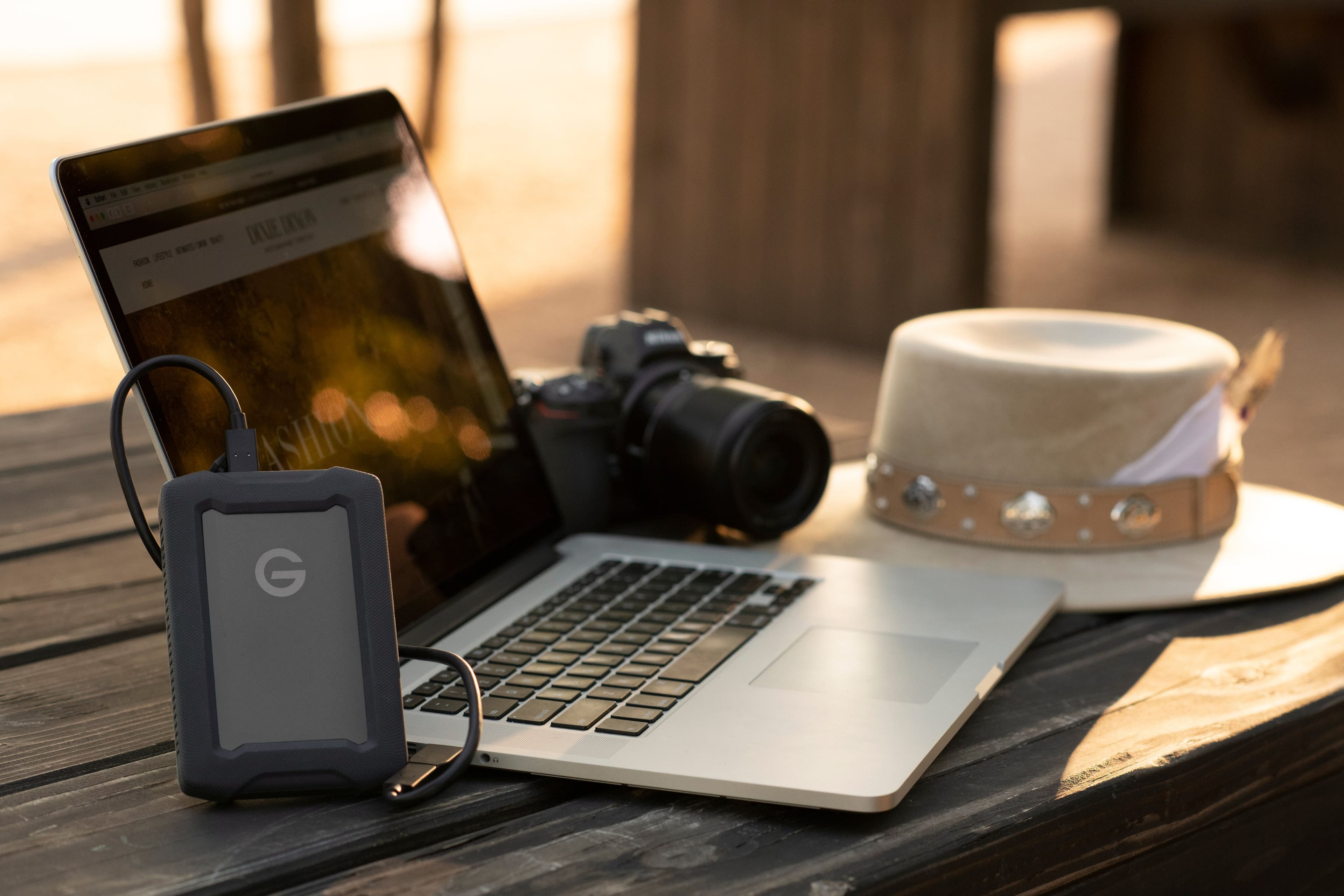 Alt View 15. SanDisk Professional - G-DRIVE ArmorATD 5TB External USB-C Portable Hard Drive - Space Gray.