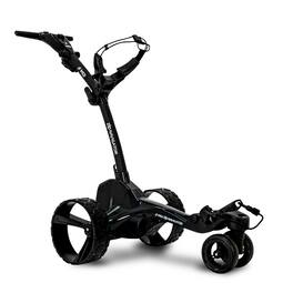 MGI - Zip Navigator Electric Golf Remote Control Push Cart - Plays 36 Holes with Drink Holder, Umbrella Holder, GPS Holder - Black
