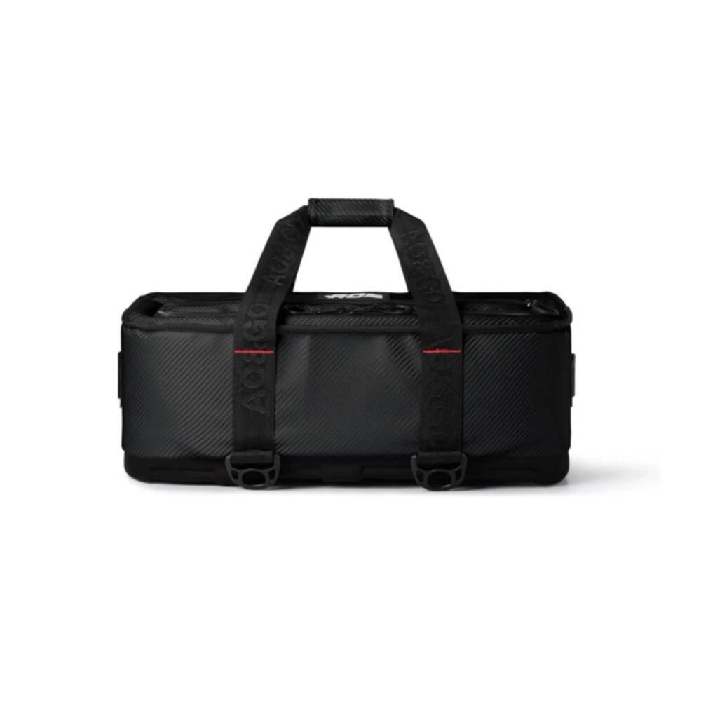 Front. AO Coolers - AO Coolers Carbon Series Stow N Go HD 38Pack Cooler for Food and Drinks (Black) - Black.