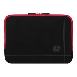 Kitcheniva - Padded Laptop Sleeve Case Carry Bag For 15" Laptop - Black/Red