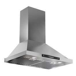 ZJKLA - 30 inches - Externally Vented - Wall Range Hood - Stainless Steel