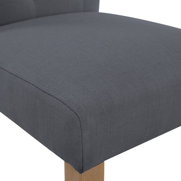 Alt View 8. Finch - Finch Westport Tufted Dining Chair, Set of 2, Gray - Gray.