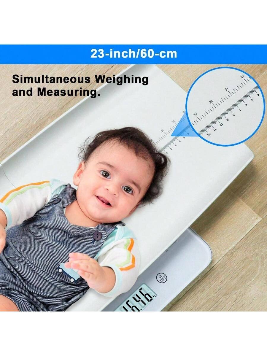 23-inch/60-cm  
Simultaneous Weighing and Measuring.  
16.46 kg