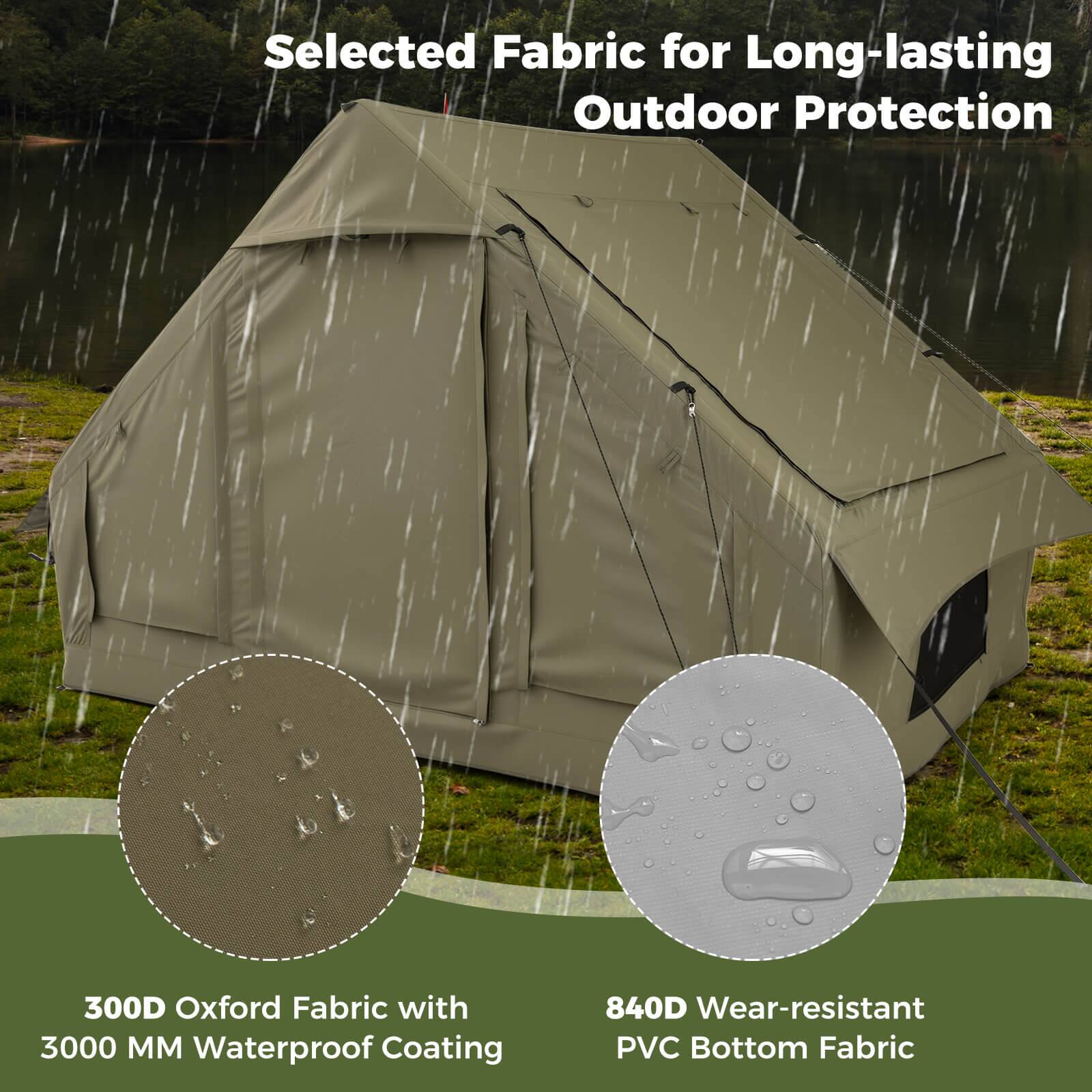Selected Fabric for Long-lasting Outdoor Protection

300D Oxford Fabric with 3000 MM Waterproof Coating

840D Wear-resistant PVC Bottom Fabric