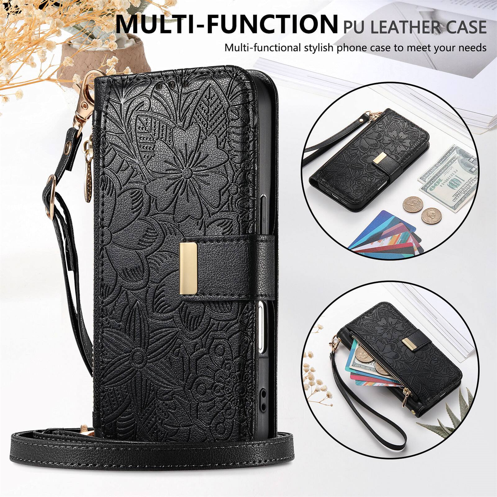 MULTI-FUNCTION PU LEATHER CASE  
Multi-functional stylish phone case to meet your needs