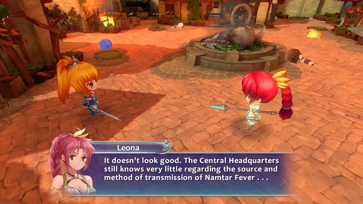 Leona: It doesn't look good. The Central Headquarters still knows very little regarding the source and method of transmission of Namtar Fever...