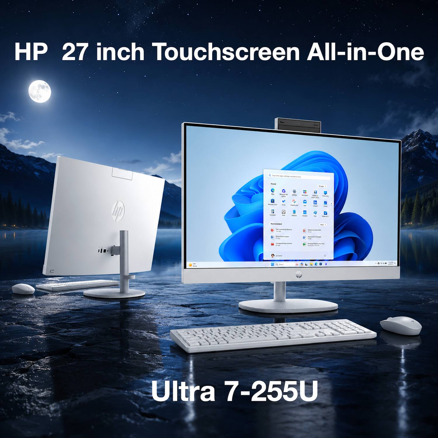 HP 27 inch Touchscreen All-in-One  
Ultra 7-255U