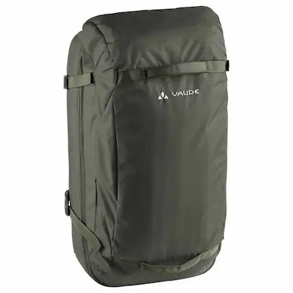 Front. VAUDE - Vaude Mundo 50+ To Go Travel Backpack - Olive - Olive.