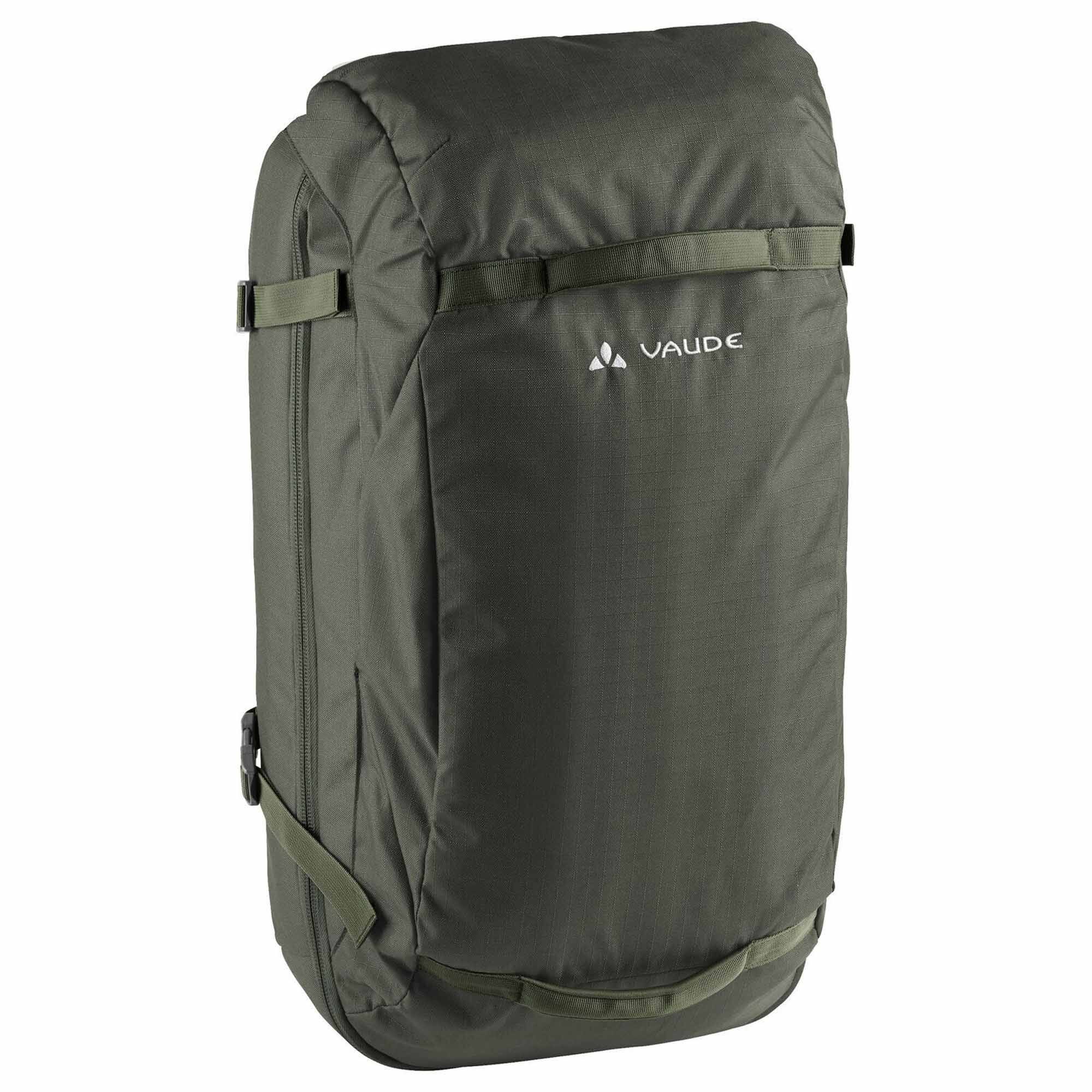 Front. VAUDE - Vaude Mundo 50+ To Go Travel Backpack - Olive - Olive.