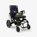 Alt View 8. KERDOM - 2 in 1 Electric/Manual Wheelchair with Led Light + 1 Extra Removable Lithium Battery, Adjustable Back, 68lbs Foldable - Black.
