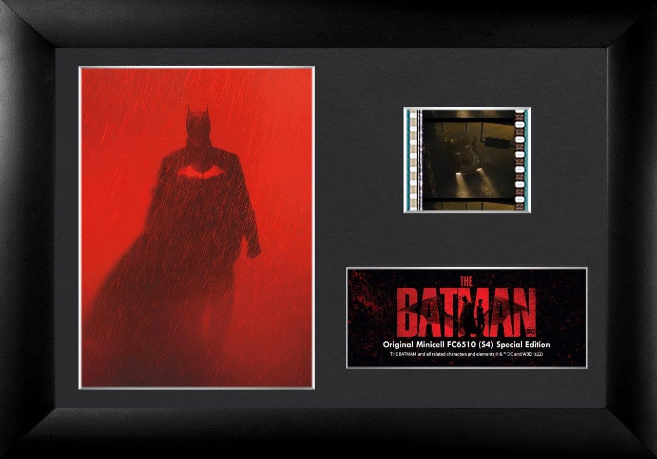 Trend Setters - The Batman (S4) Minicell FilmCells Framed Desktop Presentation USFC6510 - Multicolor