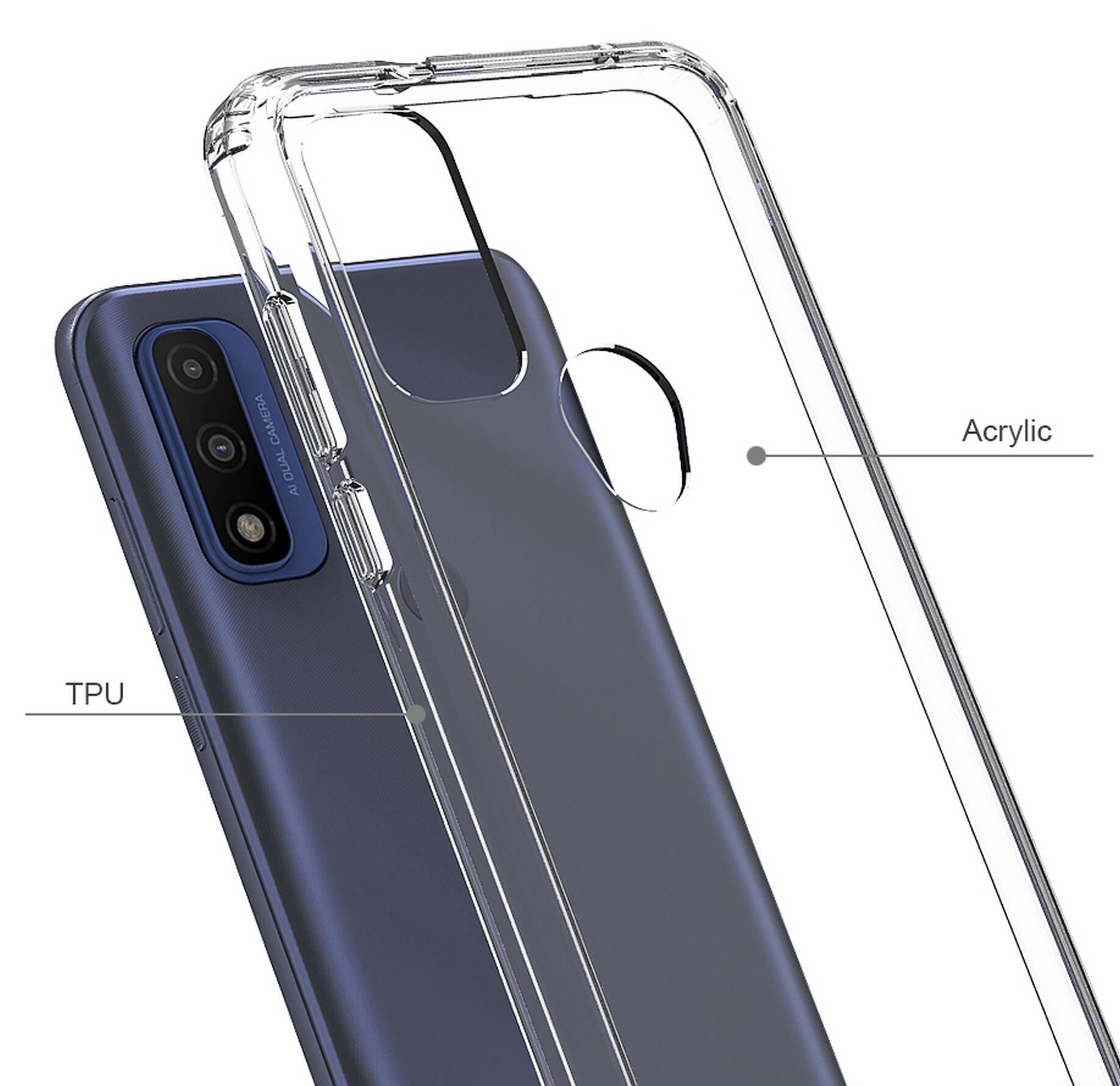 CAMERA DUAL Al Acrylic TPU