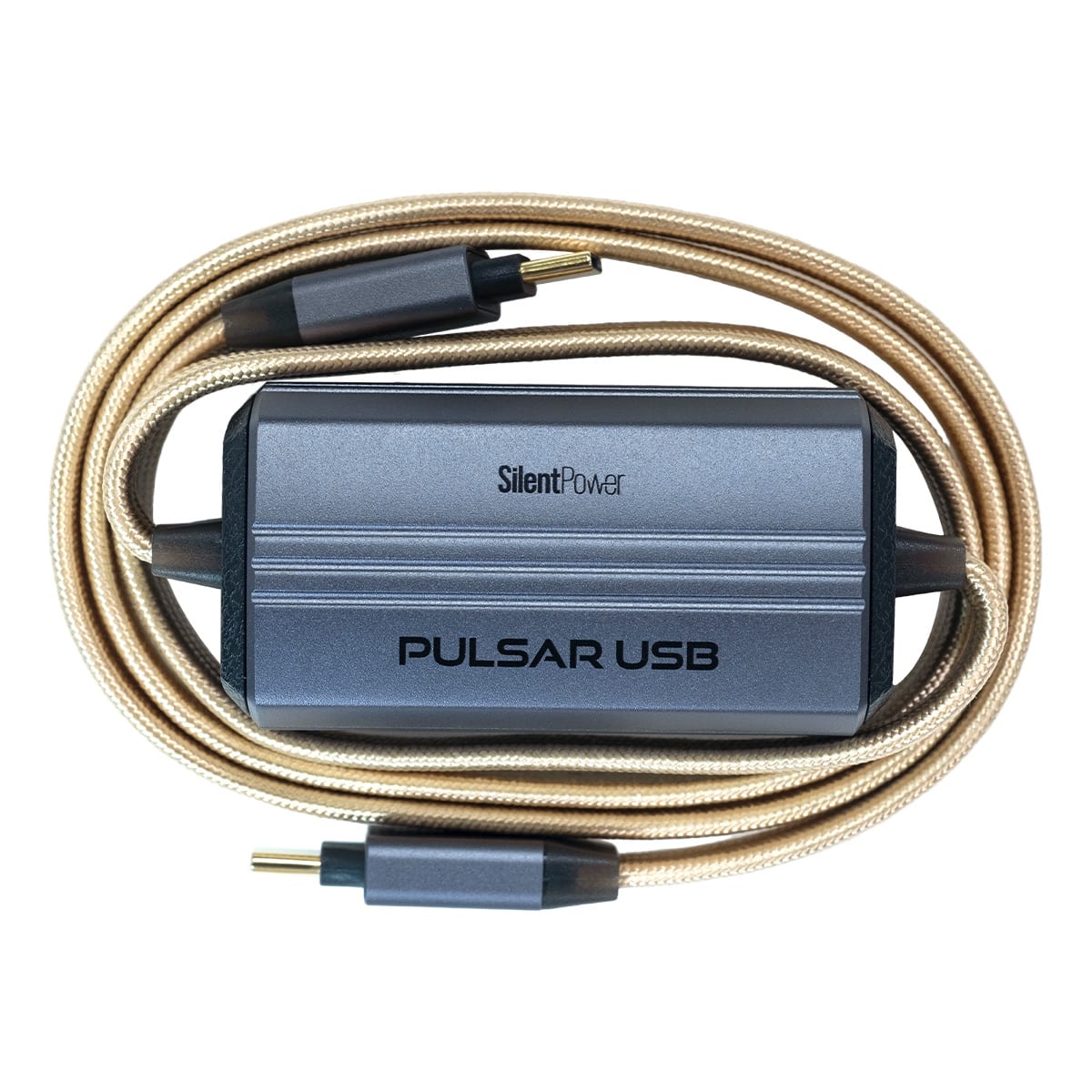 iFi Audio - SilentPower Pulsar USB Cable & Power Conditioner - Dark Gray