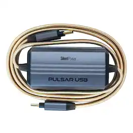 iFi Audio - SilentPower Pulsar USB Cable & Power Conditioner - Dark Gray