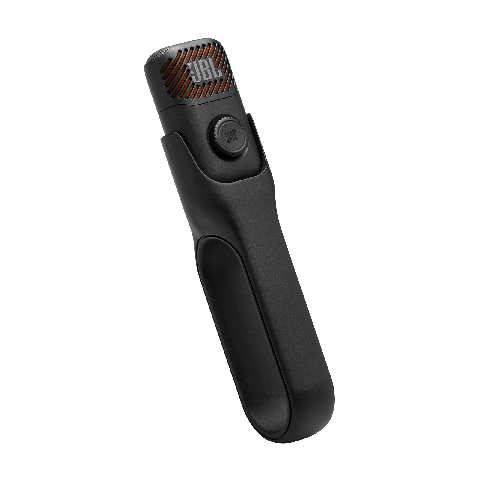 Alt View 6. JBL - EasySing Mic Mini Wireless AI-Enabled Microphone - 2026 - Black.