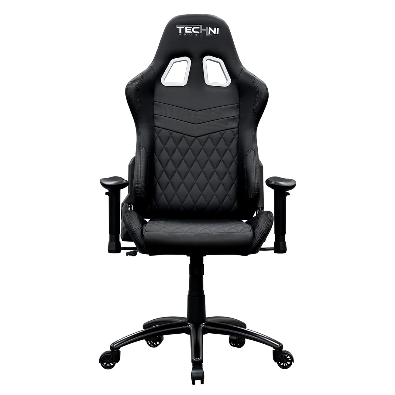 Forest'nSky - Sport Ergonomic High-Back Racing Gaming Chair, PC Racing Style with Lumbar Support - Black