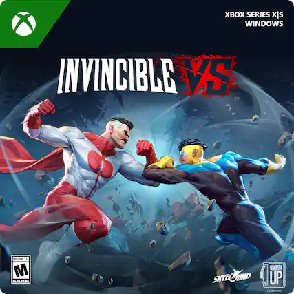 XBOX SERIES X|S WINDOWS
INVINCIBLE VS
MATURE 17+
ESRB
SKYBOUND
QUARTER UP
A SKYBOUND STUDIOS GAME - M (Mature 17+)