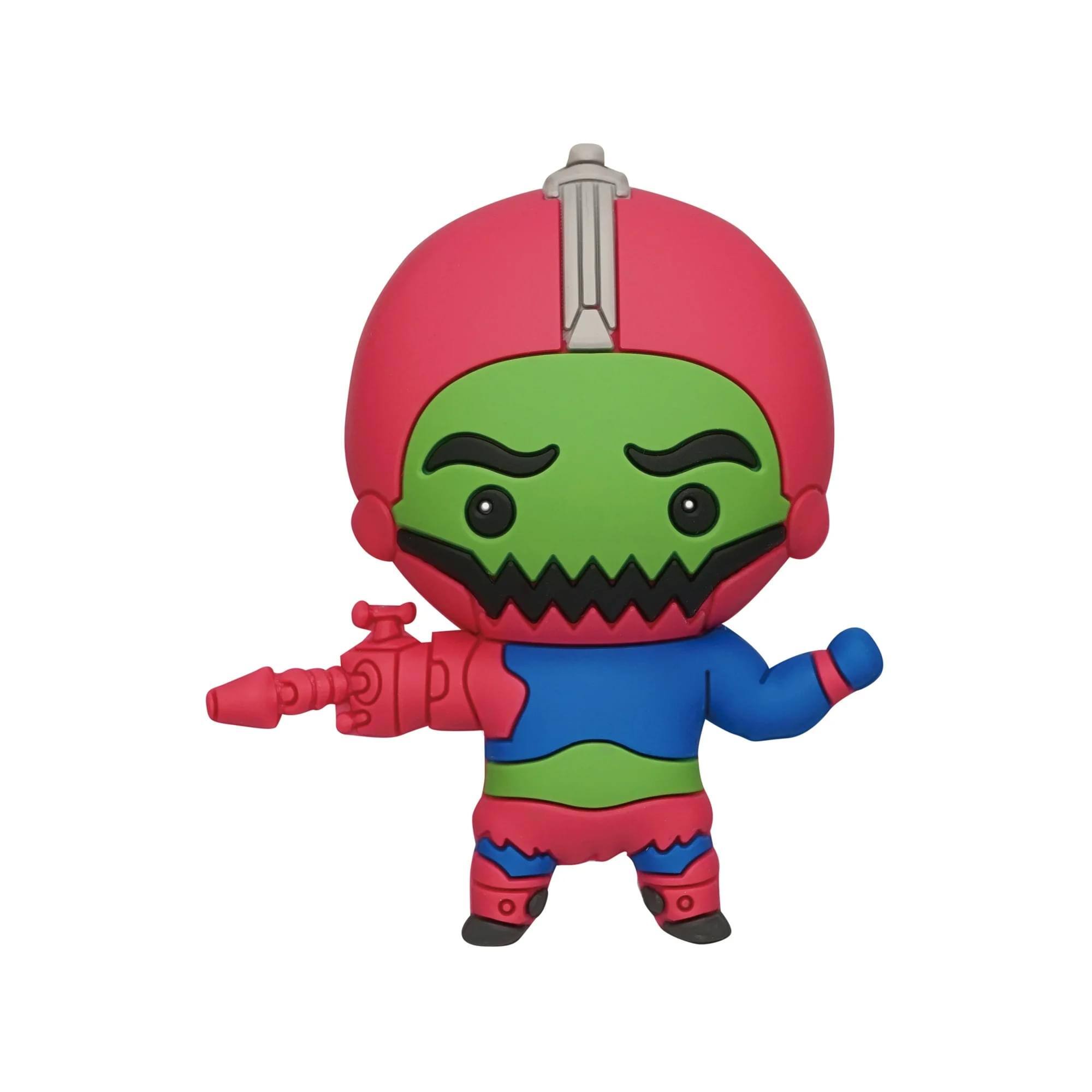 Alt View 10. Monogram - MOTU 3D Foam Figural Bag Clip Set | Trap-Jaw, Skeletor, Tri-Klops - Multi-Colored.