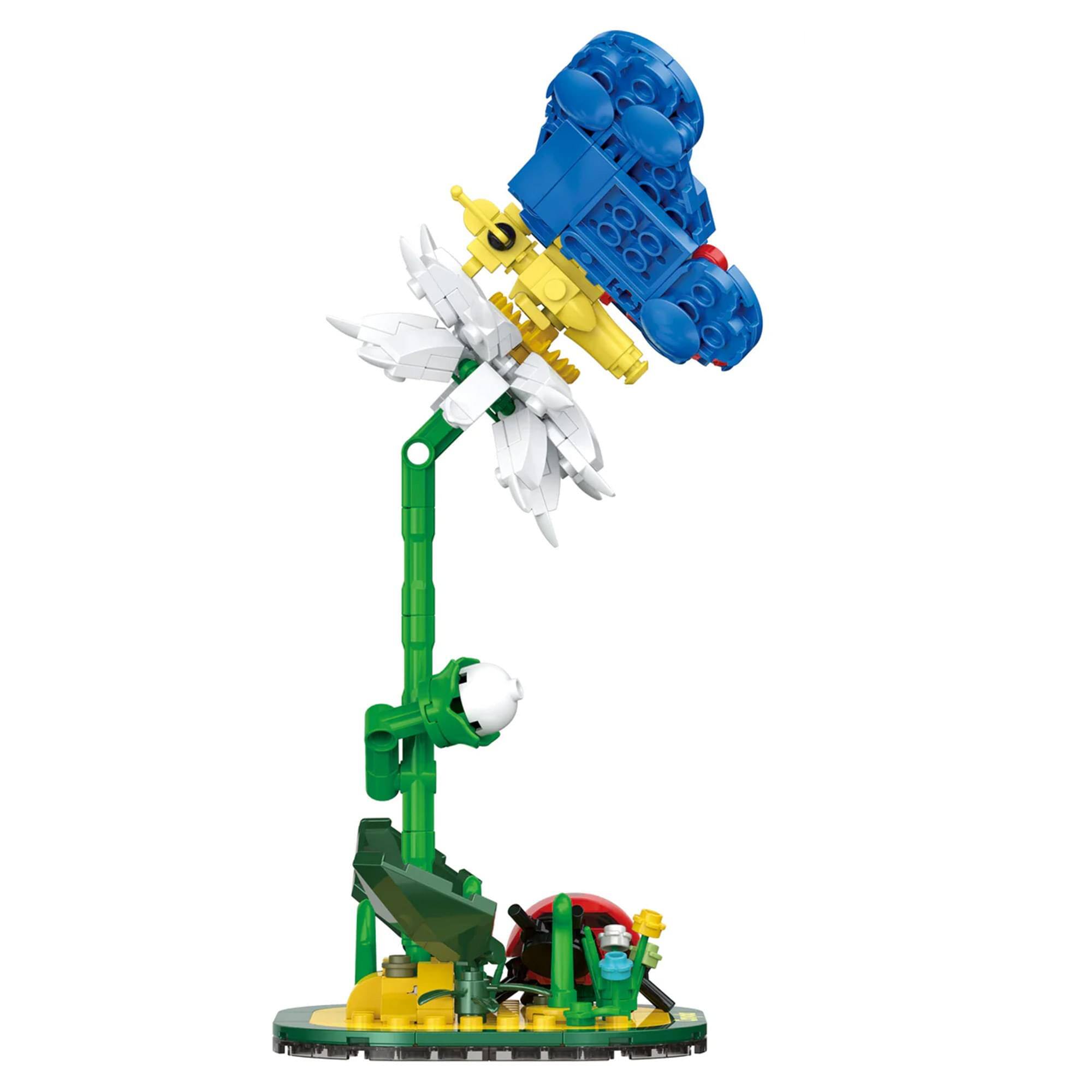 Alt View 5. Crayola - Crayola Butterfly Garden 270-Piece Brickcraft Building Set - Multi-Color.