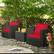 Alt View 4. Costway - 3PCS Patio Rattan Wicker Furniture Set Sofa Table W/Cushion Yard - Red.