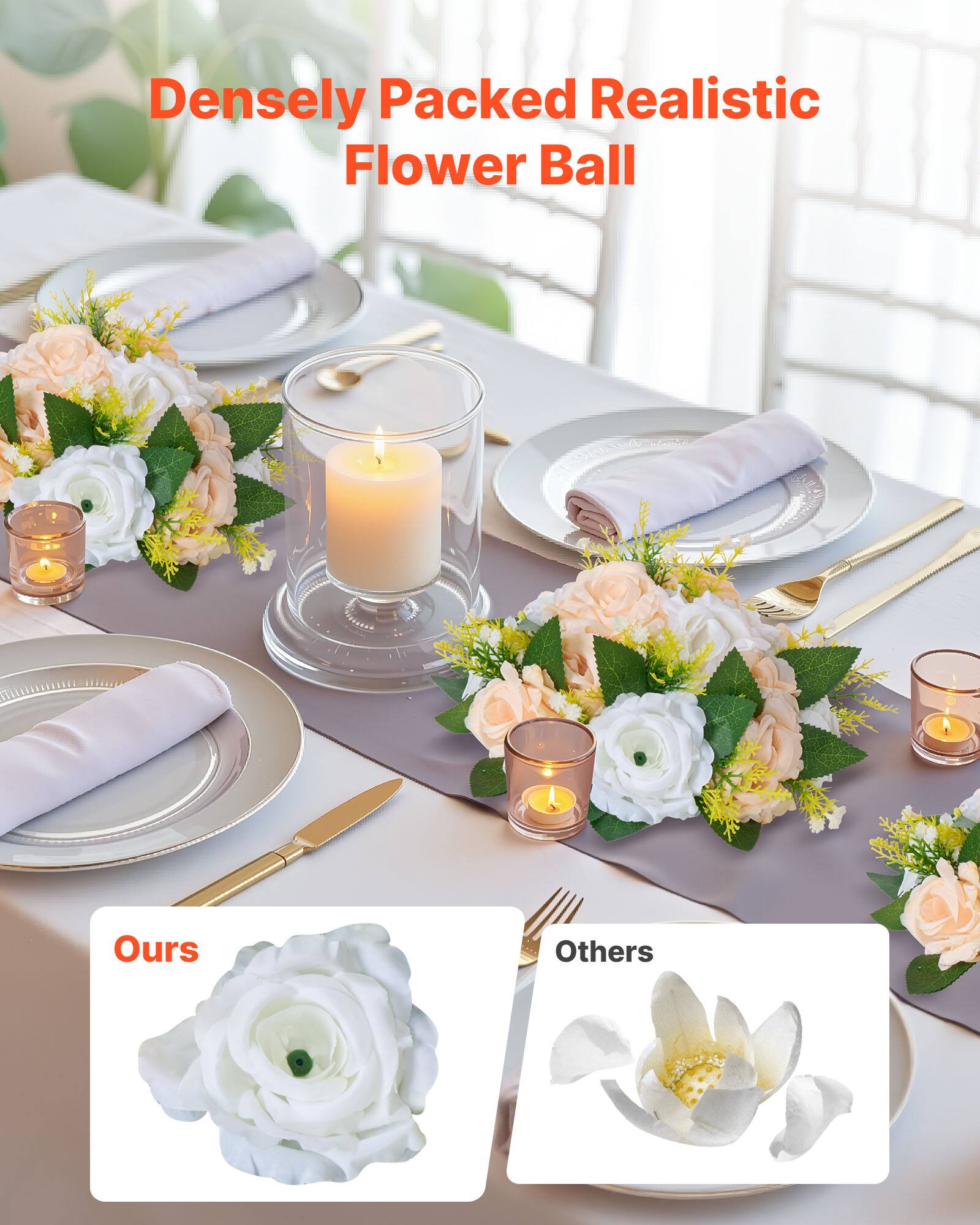 Densely Packed Realistic Flower Ball

Ours

Others