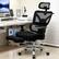 Front. KERDOM - High Back Mesh Ergonomic Office Chair with Footrest, Adjustable Lumbar Support, 3D Headrest and Armrest, Computer Chair - Black with Footrest.