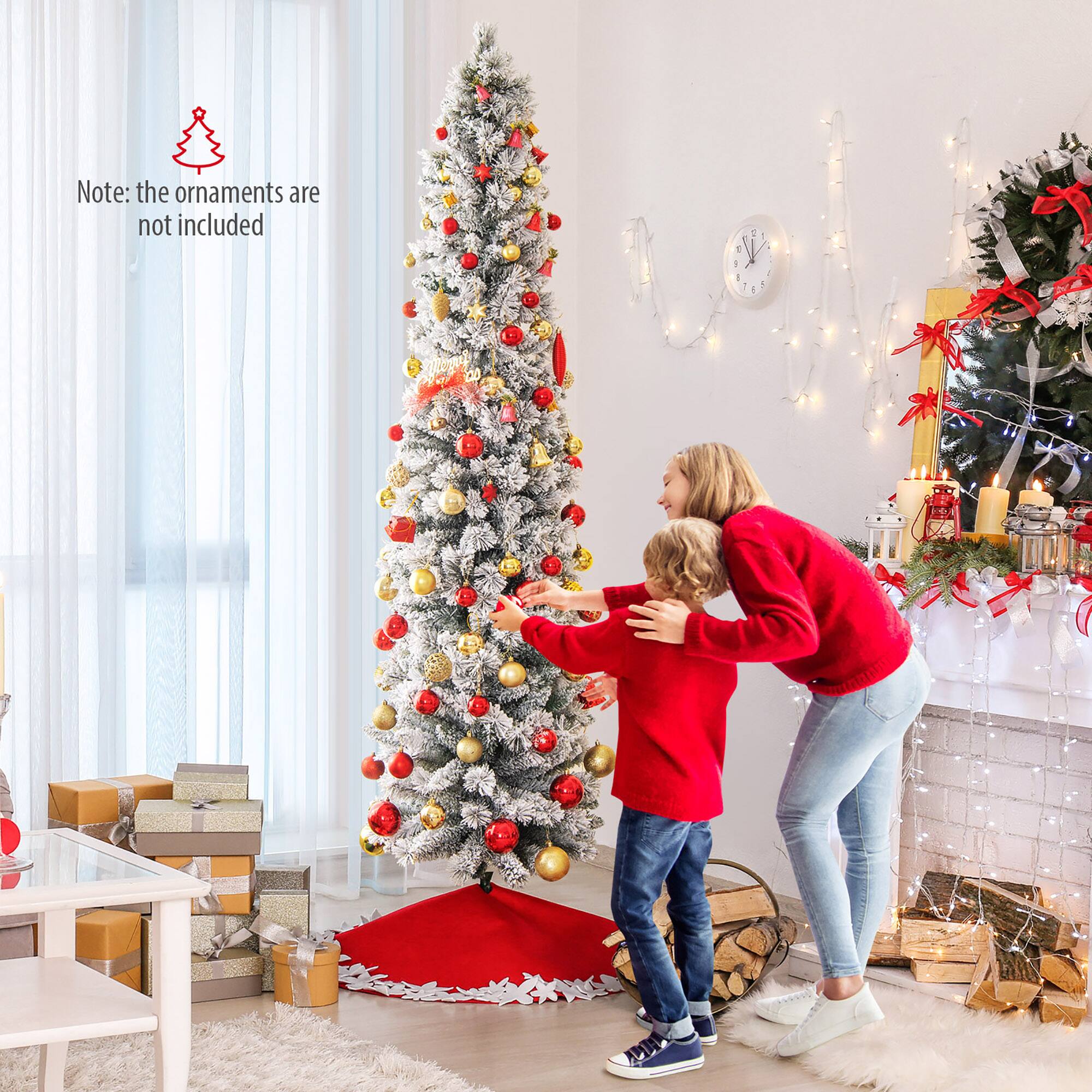 Note: the ornaments are not included