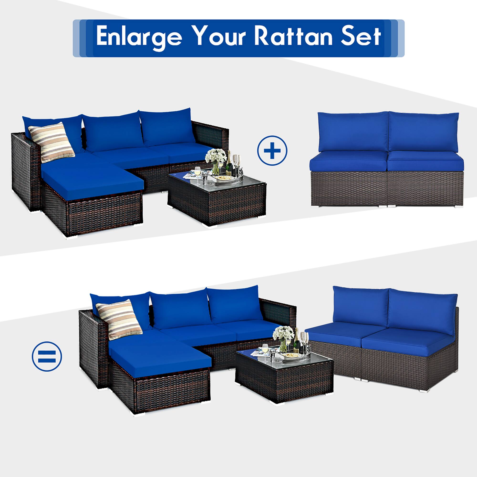 Enlarge Your Rattan Set