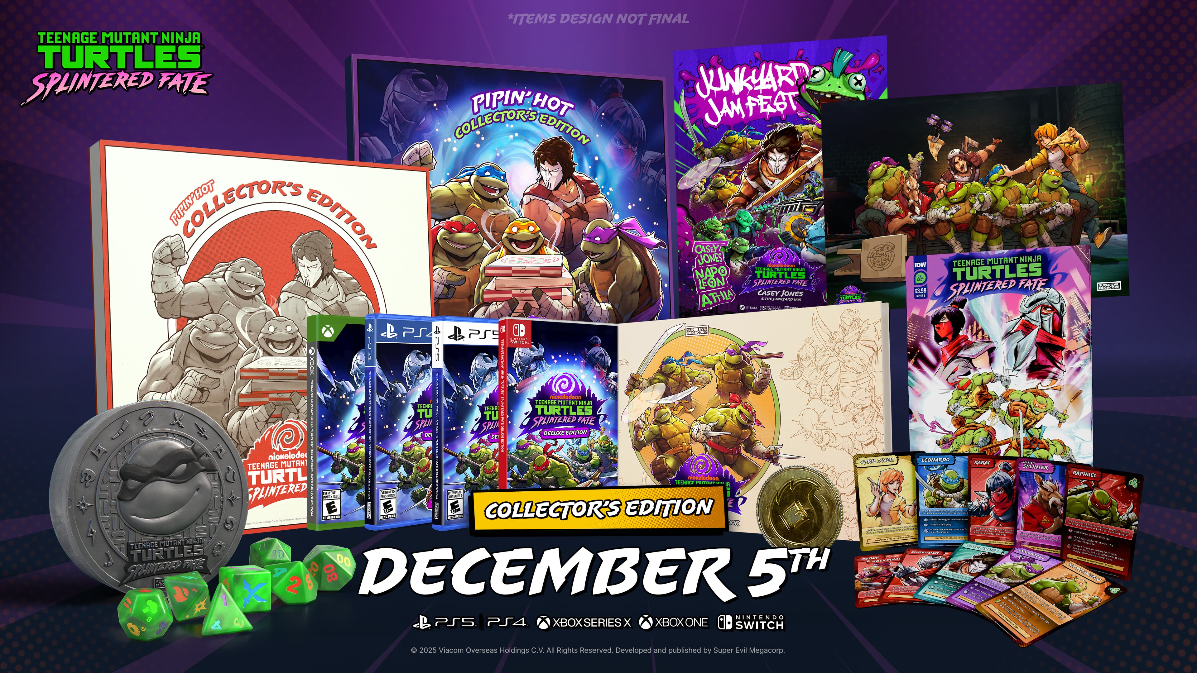Teenage Mutant Ninja Turtles: Splintered Fate Pipin’ Hot Collector's Edition - PlayStation 4 - Front_Zoom