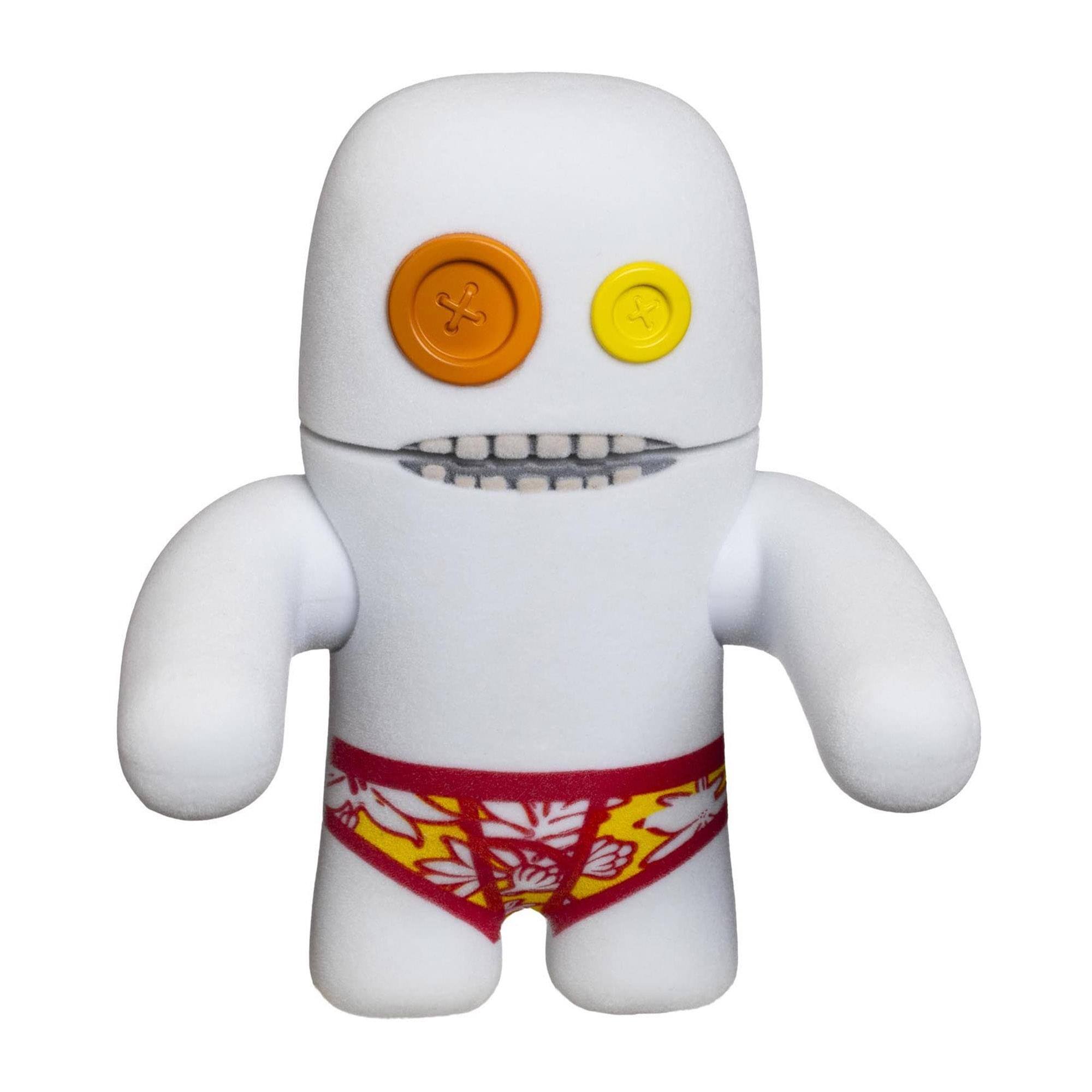 Alt View 10. ZURU - Fuggler 4.5 Inch Vinyl Figure | White - White.