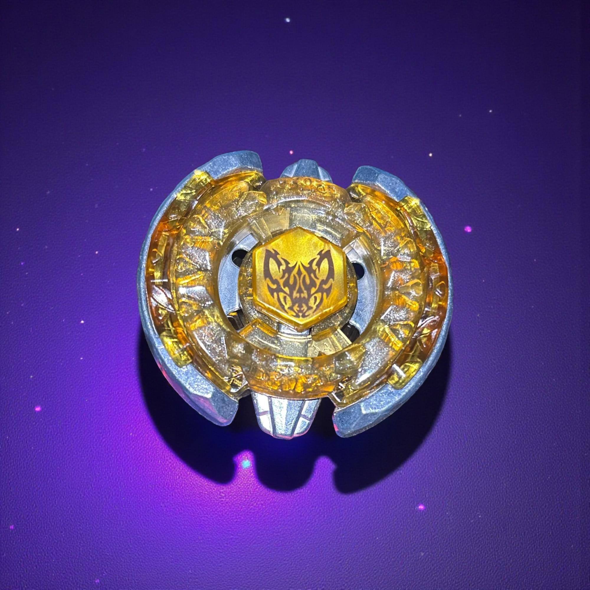 Alt View 2. Hasbro - Beyblade Metal Fusion Battle Top Wave 7 BB-109 Beat Lynx - Silver.