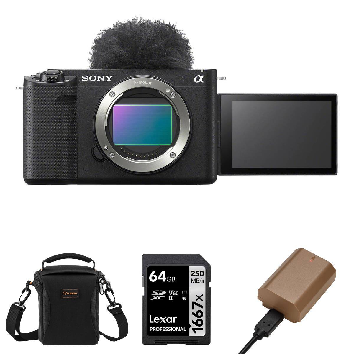 SONY E-mount

Lexar 64GB 250 MB/s V60 U XC II PROFESSIONAL 1667x