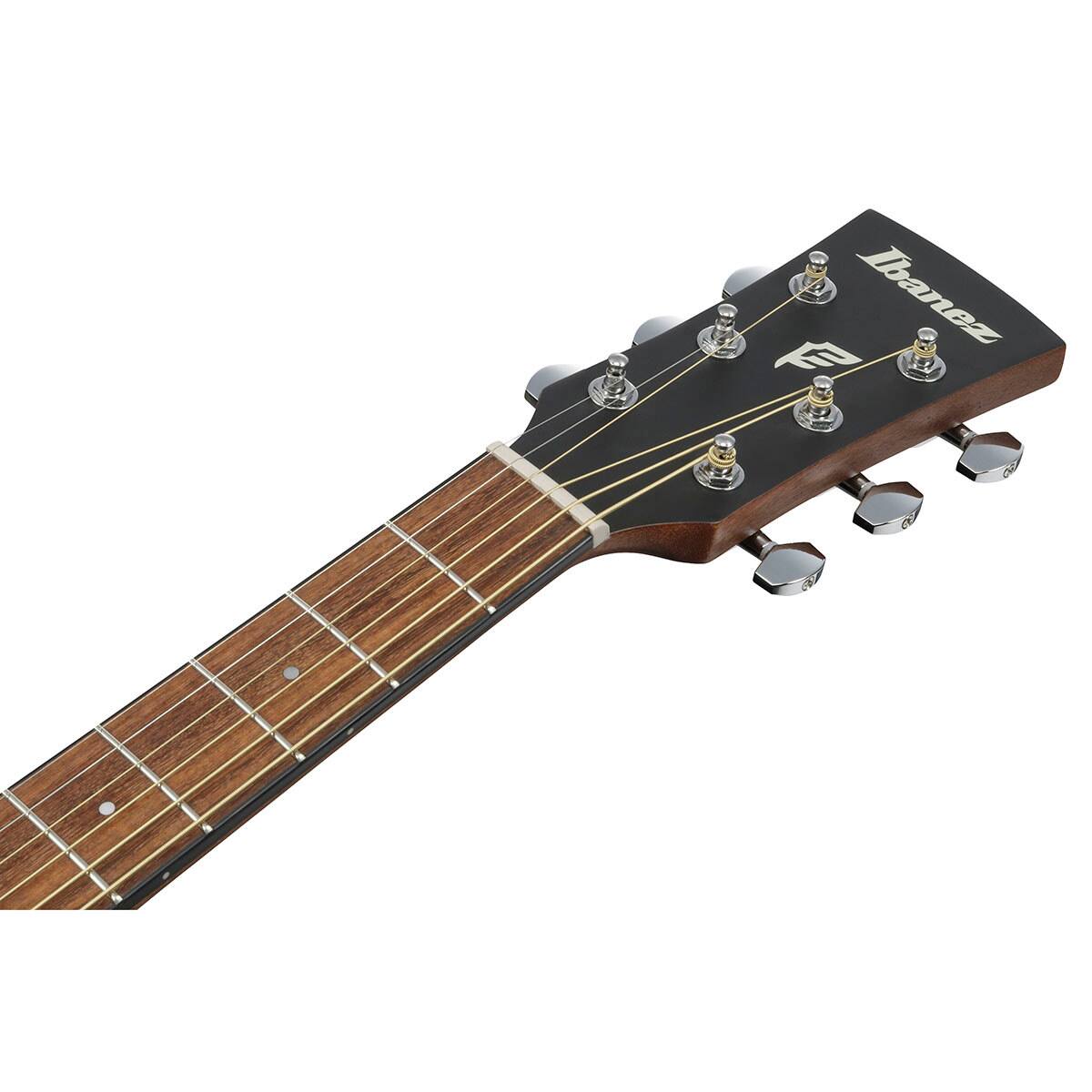 Alt View 7. Ibanez - Ibanez PF Series PC50WSLCE Left-Handed Acoustic Electric Guitar, Open Pore Brown.