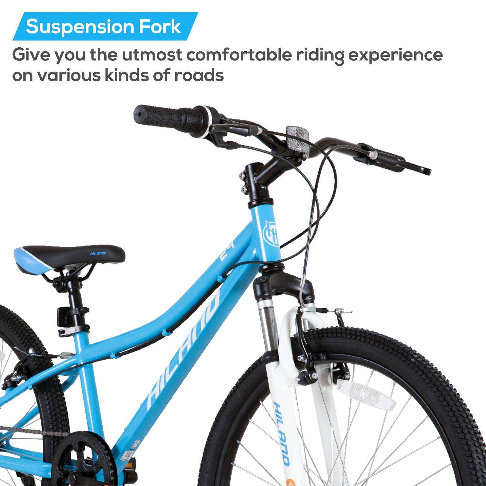 Suspension Fork  
Give you the utmost comfortable riding experience on various kinds of roads