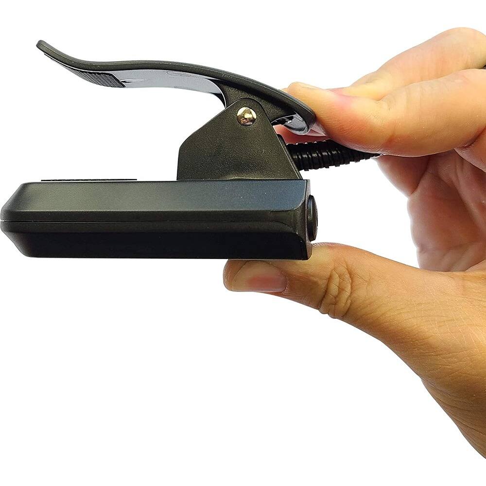 Back. Schertz - Rechargeable Clip-On LED Music Stand Light, 10 LEDs, USB Included - White.