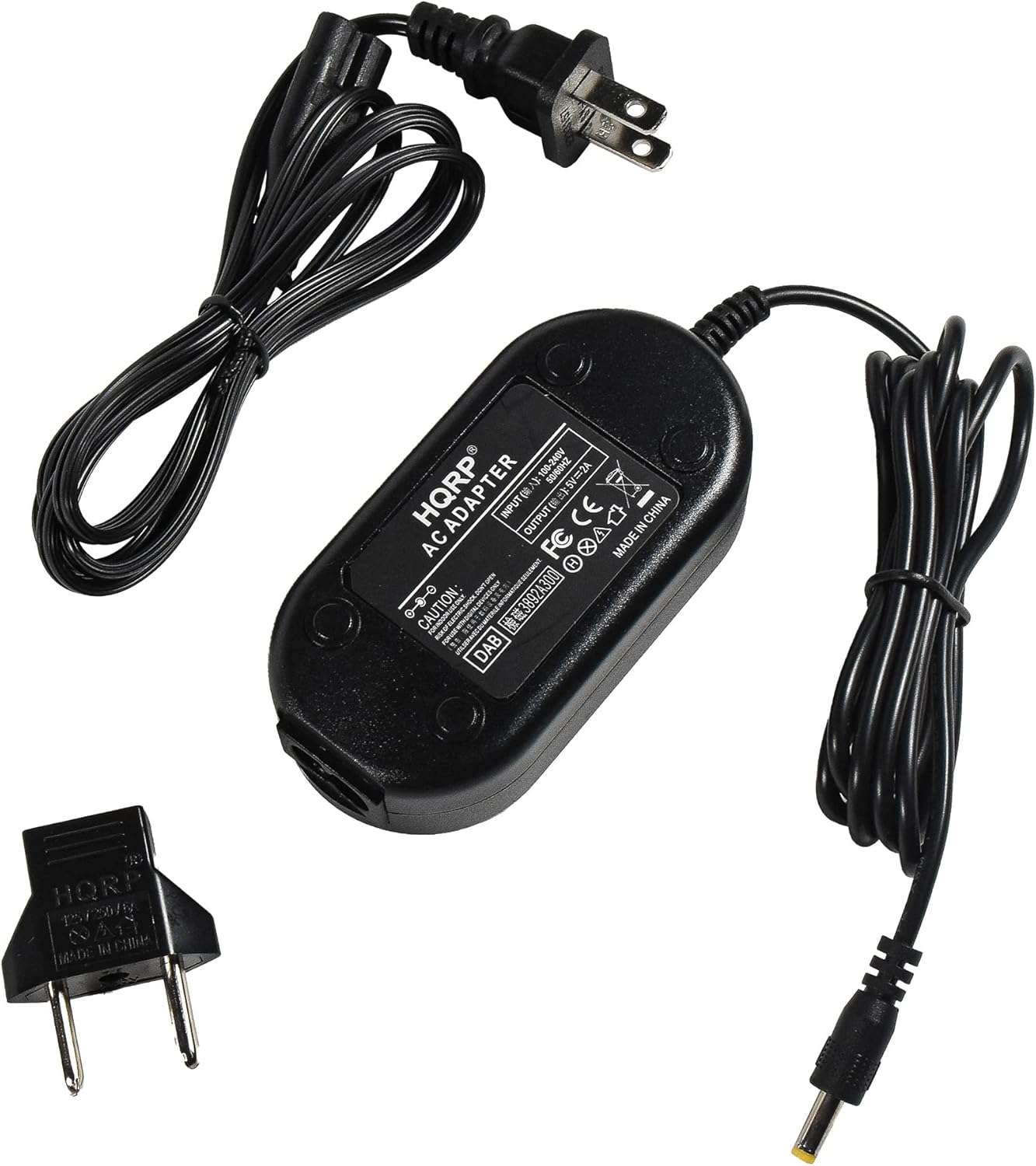 100-240V ZH09/56 HQRP  
# = D1 - INPUT 5E E CHINA OUTPUT FECE CE V  
MADE IN CHINA  
AC FC MADE I H - i - I A 3892A300 0-8 CAUTION  
5 vs E nutUN nothing_totc RUT DAB HQRP nothing_o_scibe NALY Cle SD N