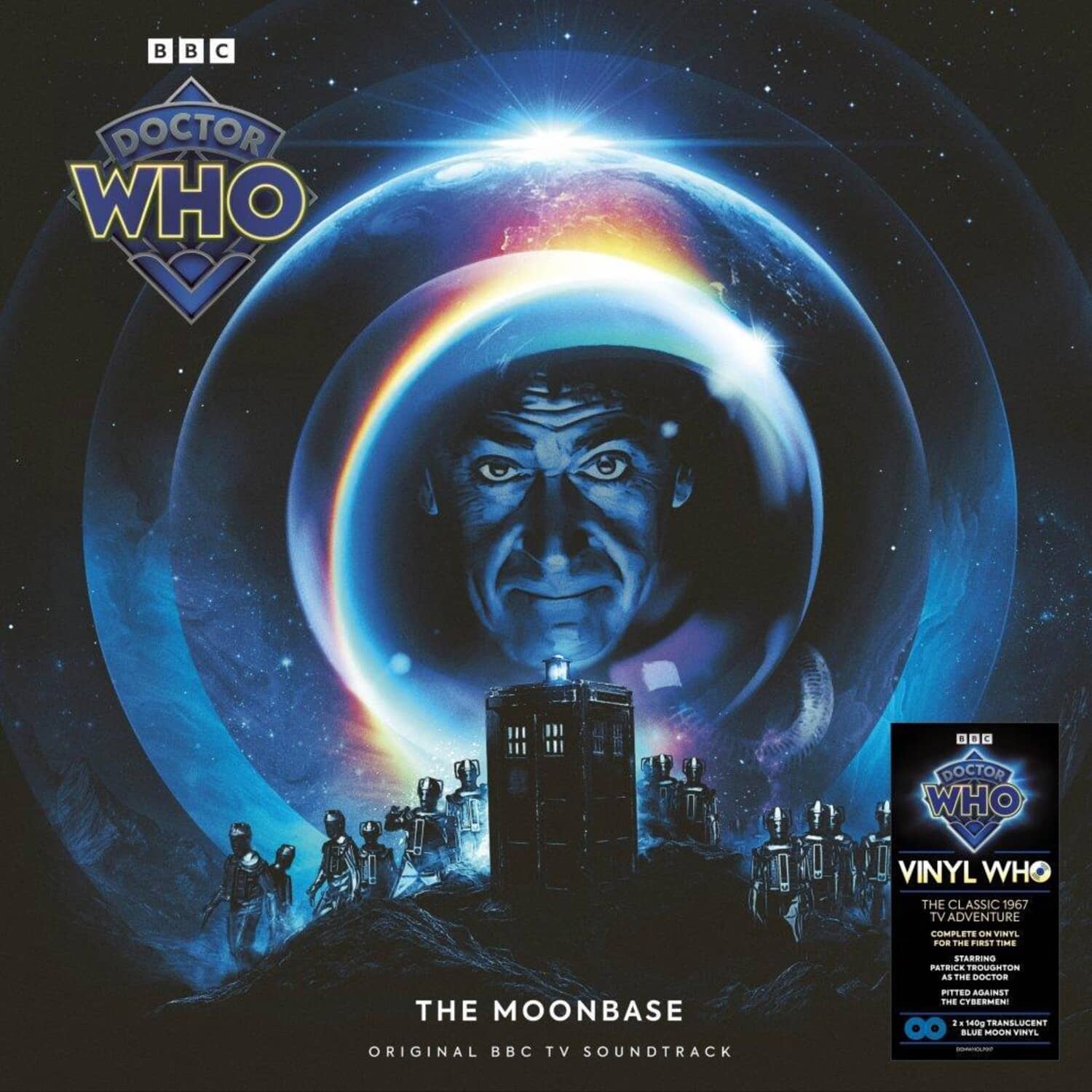 Doctor Who - Moonbase - 140-Gram 'Translucent Blue Moon' Colored Vinyl   - VINYL LP