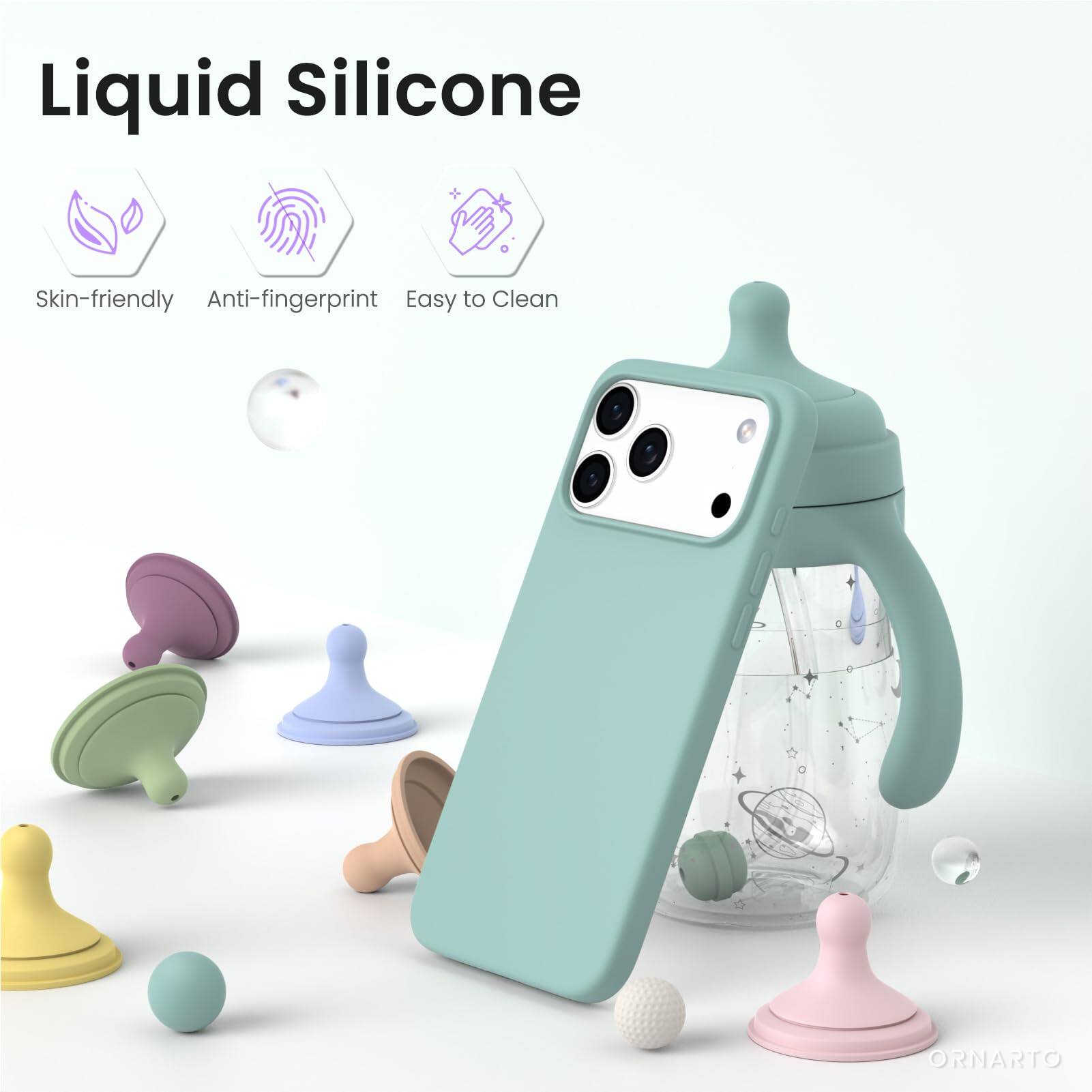 Liquid Silicone

Skin-friendly  
Anti-fingerprint  
Easy to Clean  

ORNARTO