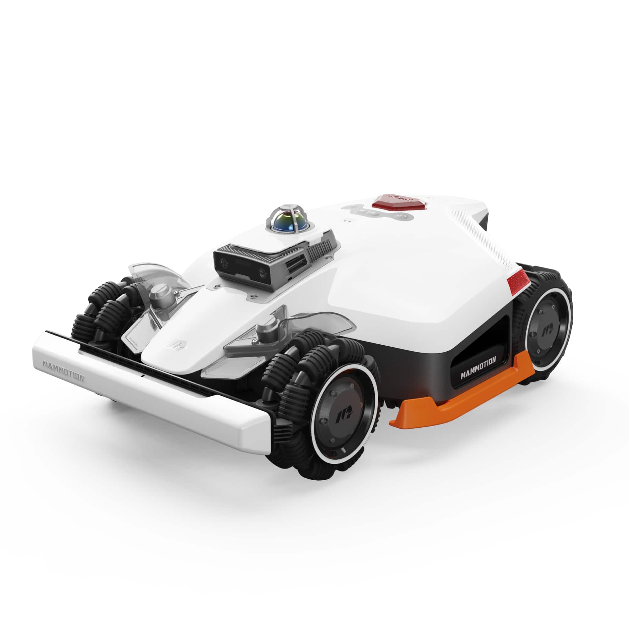 MAMMOTION - LUBA 3 AWD 3000 Robot Lawn Mower,0.75 Acres,360° LiDAR+RTK+AI Vision Tri-Fusion Positioning,1.0-2.7in Cut - White