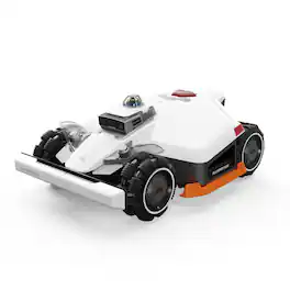 MAMMOTION - LUBA 3 AWD 3000 Robot Lawn Mower,0.75 Acres,360° LiDAR+RTK+AI Vision Tri-Fusion Positioning,1.0-2.7in Cut - White