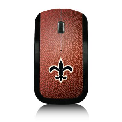Front. Keyscaper - New Orleans Saints Football Design Wireless Mouse - Multicolor.