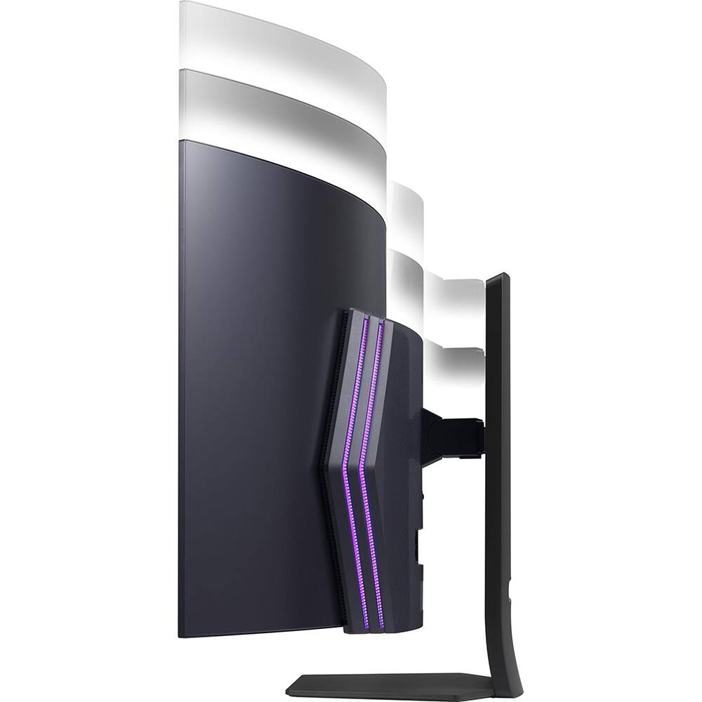 Alt View 1. LG - 45" UltraGear OLED Curved Gaming Monitor 45GS95QE-B.