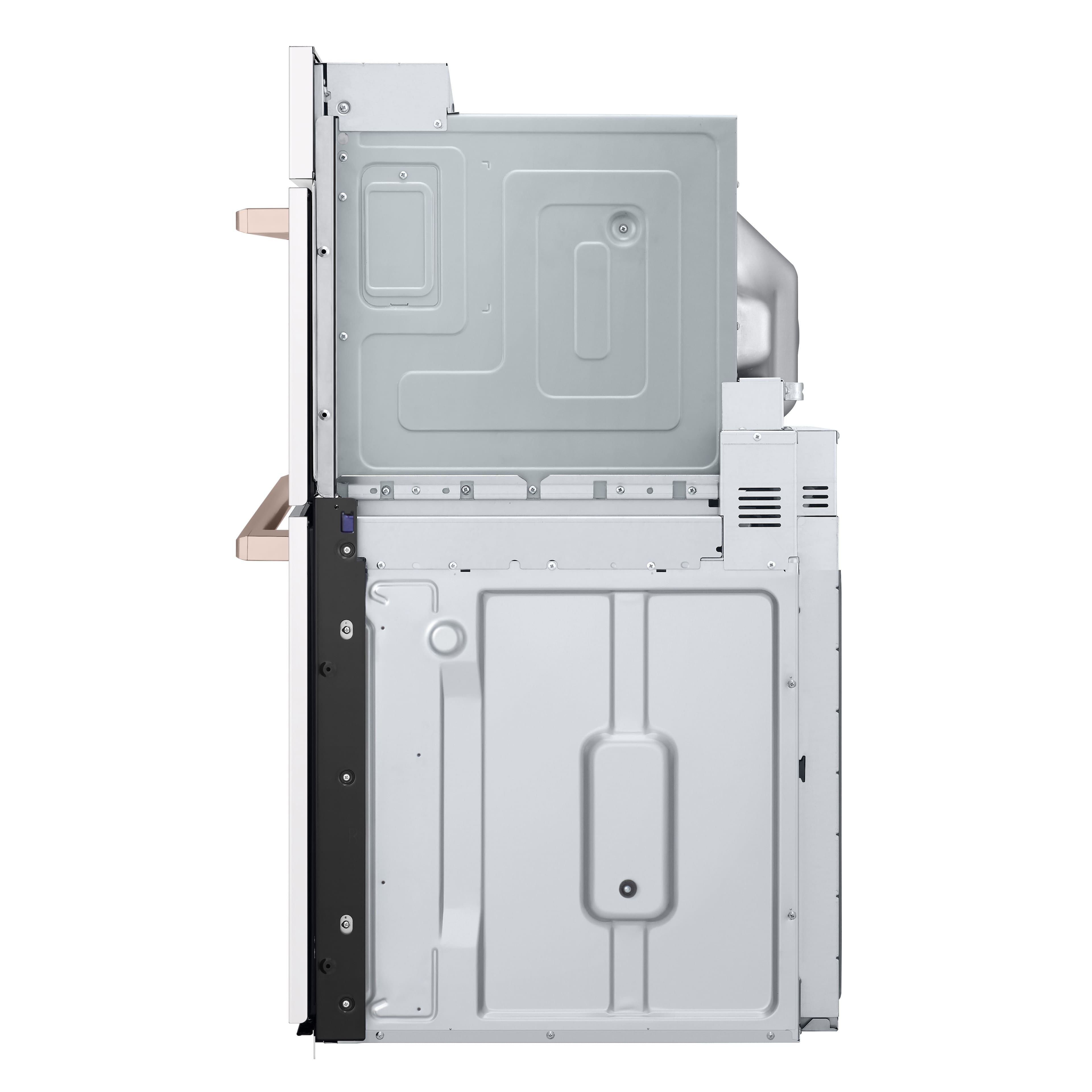 Alt View 25. LG - STUDIO 30" Smart Built-In Electric Convection Combination Wall Oven with Microwave and Sous Vide - Essence White.