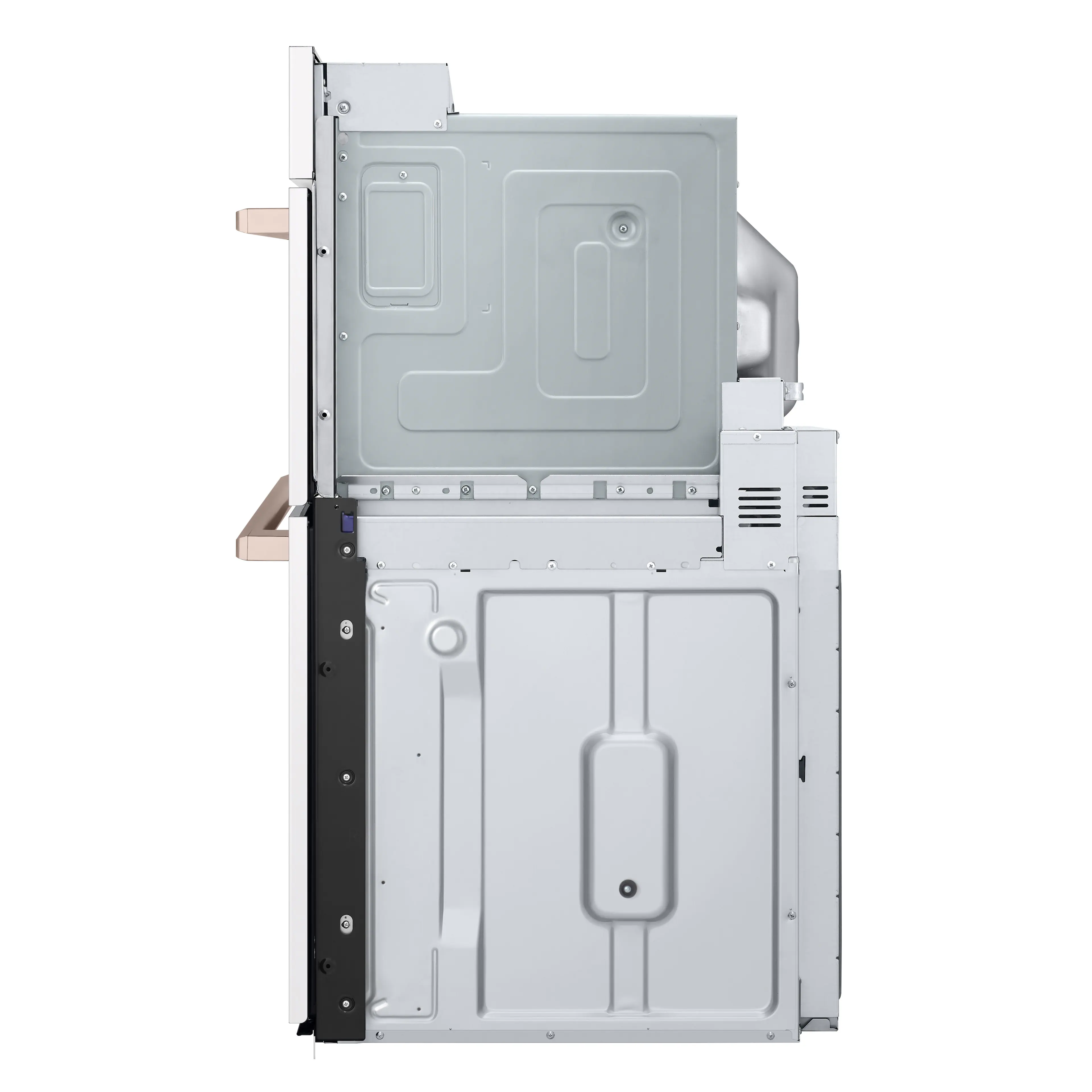 Alt View 25. LG - STUDIO 30" Smart Built-In Electric Convection Combination Wall Oven with Microwave and Sous Vide - Essence White.